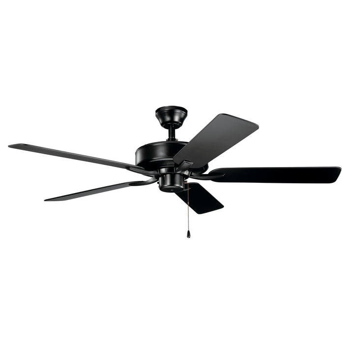 Myhouse Lighting Kichler - 330015SBK - 52"Ceiling Fan - Basics Pro Patio - Satin Black