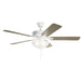 Myhouse Lighting Kichler - 330017WH - 52"Ceiling Fan - Basics Pro Select - White