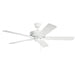 Myhouse Lighting Kichler - 330018MWH - 52"Ceiling Fan - Basics Pro - Matte White