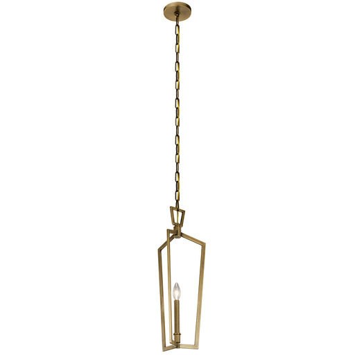 Myhouse Lighting Kichler - 43497NBR - One Light Mini Pendant - Abbotswell - Natural Brass