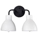 Myhouse Lighting Nuvo Lighting - 60-6785 - Two Light Vanity - Sloan - Matte Black