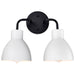 Myhouse Lighting Nuvo Lighting - 60-6785 - Two Light Vanity - Sloan - Matte Black