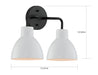 Myhouse Lighting Nuvo Lighting - 60-6785 - Two Light Vanity - Sloan - Matte Black