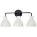 Myhouse Lighting Nuvo Lighting - 60-6786 - Three Light Vanity - Sloan - Matte Black