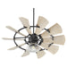 Myhouse Lighting Quorum - 195210-69 - 52"Patio Fan - Windmill - Textured Black