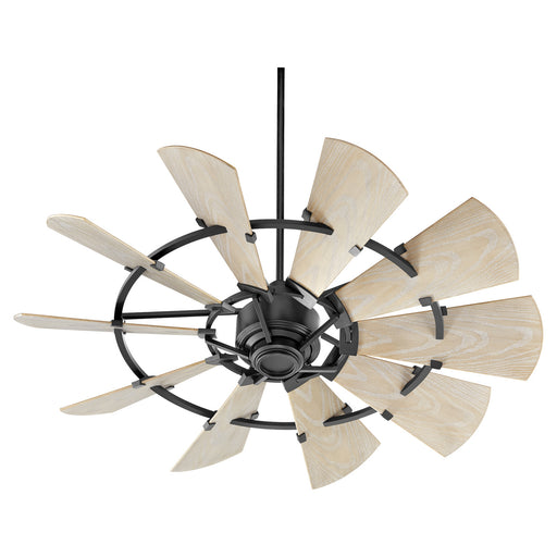 Myhouse Lighting Quorum - 195210-69 - 52"Patio Fan - Windmill - Textured Black