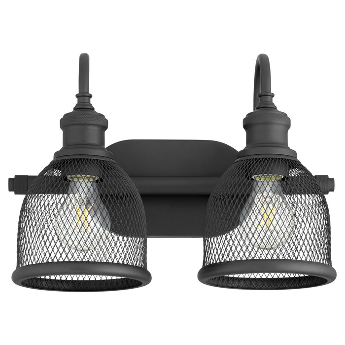 Myhouse Lighting Quorum - 5212-2-69 - Two Light Vanity - Omni - Textured Black