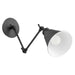 Myhouse Lighting Quorum - 5391-69 - One Light Wall Mount - Metal Cone Lighting - Textured Black