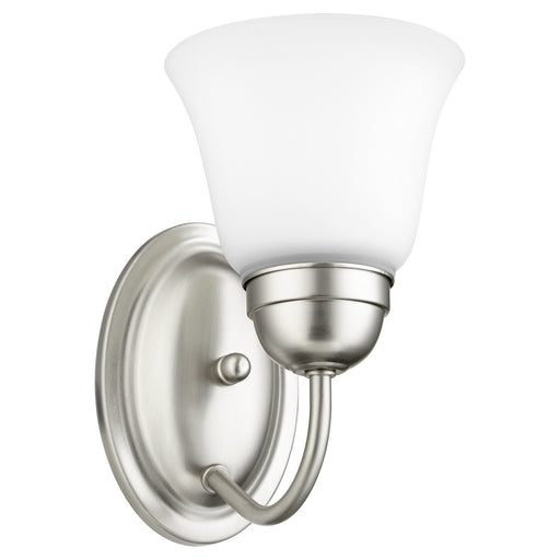 Myhouse Lighting Quorum - 5404-1-65 - One Light Wall Mount - 5404 Lighting Series - Satin Nickel