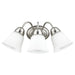 Myhouse Lighting Quorum - 5404-3-65 - Three Light Wall Mount - 5404 Lighting Series - Satin Nickel