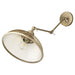 Myhouse Lighting Quorum - 5412-80 - One Light Wall Mount - Omni - Aged Brass