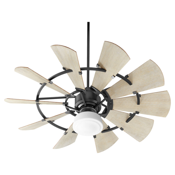 Myhouse Lighting Quorum - 95210-69 - 52"Ceiling Fan - Windmill - Textured Black