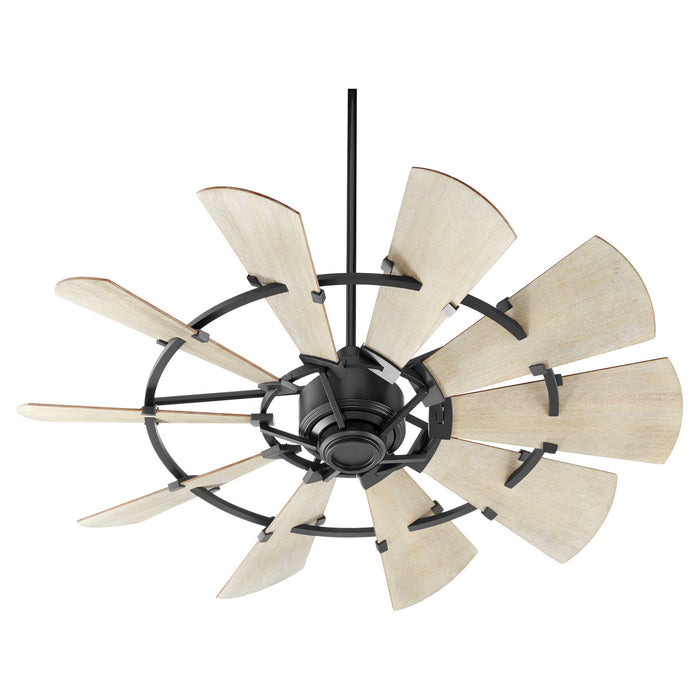 Myhouse Lighting Quorum - 95210-69 - 52"Ceiling Fan - Windmill - Textured Black