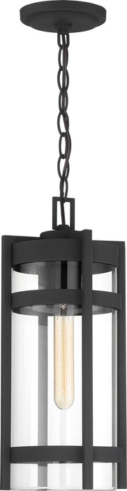 Myhouse Lighting Nuvo Lighting - 60-6574 - One Light Hanging Lantern - Tofino - Textured Black / Clear Glass