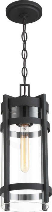 Myhouse Lighting Nuvo Lighting - 60-6574 - One Light Hanging Lantern - Tofino - Textured Black / Clear Glass