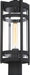 Myhouse Lighting Nuvo Lighting - 60-6575 - One Light Post Lantern - Tofino - Textured Black / Clear Glass