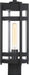 Myhouse Lighting Nuvo Lighting - 60-6575 - One Light Post Lantern - Tofino - Textured Black / Clear Glass