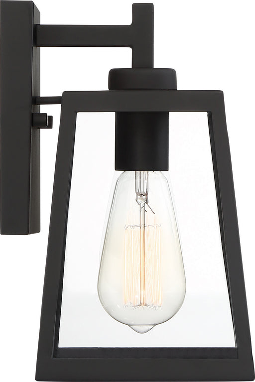 Myhouse Lighting Nuvo Lighting - 60-6581 - One Light Outdoor Wall Lantern - Halifax - Matte Black