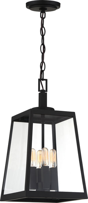 Myhouse Lighting Nuvo Lighting - 60-6584 - Four Light Hanging Lantern - Halifax - Matte Black