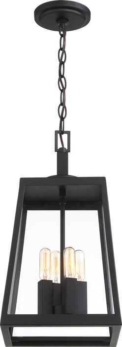 Myhouse Lighting Nuvo Lighting - 60-6584 - Four Light Hanging Lantern - Halifax - Matte Black