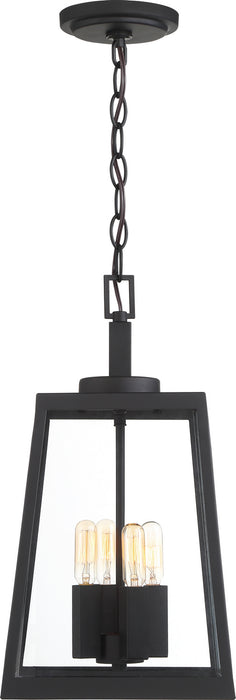 Myhouse Lighting Nuvo Lighting - 60-6584 - Four Light Hanging Lantern - Halifax - Matte Black