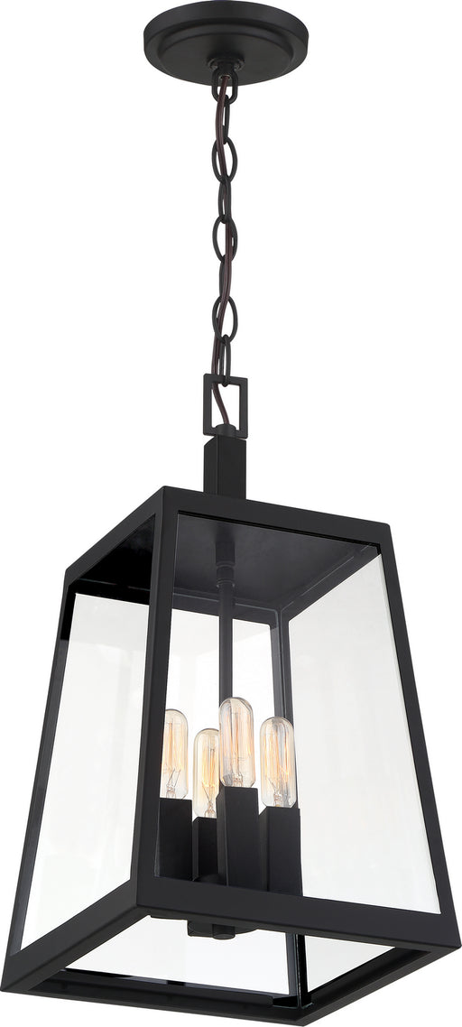 Myhouse Lighting Nuvo Lighting - 60-6584 - Four Light Hanging Lantern - Halifax - Matte Black