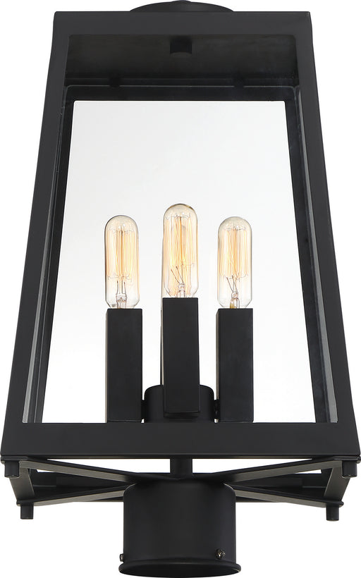 Myhouse Lighting Nuvo Lighting - 60-6585 - Four Light Post Lantern - Halifax - Matte Black