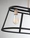 Myhouse Lighting Nuvo Lighting - 60-6644 - Four Light Island Pendant - Chassis - Copper Brushed Brass / Matte Black