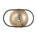 Myhouse Lighting Nuvo Lighting - 60-6651 - One Light Wall Sconce - Chassis - Copper Brushed Brass / Matte Black