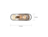 Myhouse Lighting Nuvo Lighting - 60-6652 - Two Light Vanity - Chassis - Copper Brushed Brass / Matte Black