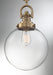 Myhouse Lighting Nuvo Lighting - 60-6671 - One Light Pendant - Skyloft - Burnished Brass