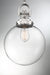 Myhouse Lighting Nuvo Lighting - 60-6672 - One Light Pendant - Skyloft - Polished Nickel / Clear Glass