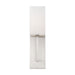 Myhouse Lighting Nuvo Lighting - 60-6691 - One Light Wall Sconce - Vesey - Brushed Nickel / White Fabric