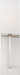 Myhouse Lighting Nuvo Lighting - 60-6691 - One Light Wall Sconce - Vesey - Brushed Nickel / White Fabric