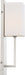 Myhouse Lighting Nuvo Lighting - 60-6691 - One Light Wall Sconce - Vesey - Brushed Nickel / White Fabric