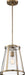 Myhouse Lighting Nuvo Lighting - 60-6697 - One Light Pendant - Bruge - Burnished Brass / Clear