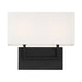 Myhouse Lighting Nuvo Lighting - 60-6719 - Two Light Vanity - Tribeca - Aged Bronze / White Fabric