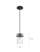 Myhouse Lighting Nuvo Lighting - 60-6733 - One Light Mini Pendant - Antebellum - Black