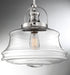 Myhouse Lighting Nuvo Lighting - 60-6758 - One Light Pendant - Basel - Polished Nickel / Clear Glass