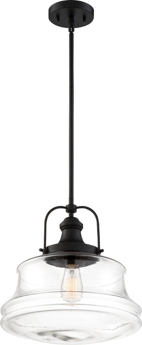 Myhouse Lighting Nuvo Lighting - 60-6759 - One Light Pendant - Basel - Bronze / Clear Glass