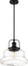 Myhouse Lighting Nuvo Lighting - 60-6759 - One Light Pendant - Basel - Bronze / Clear Glass