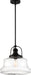 Myhouse Lighting Nuvo Lighting - 60-6759 - One Light Pendant - Basel - Bronze / Clear Glass