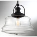 Myhouse Lighting Nuvo Lighting - 60-6759 - One Light Pendant - Basel - Bronze / Clear Glass