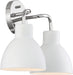 Myhouse Lighting Nuvo Lighting - 60-6782 - Two Light Vanity - Sloan - Polished Nickel / White