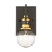 Myhouse Lighting Nuvo Lighting - 60-6971 - One Light Vanity - Intention - Warm Brass / Black