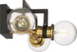 Myhouse Lighting Nuvo Lighting - 60-6973 - Three Light Vanity - Intention - Warm Brass / Black