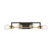 Myhouse Lighting Nuvo Lighting - 60-6974 - Four Light Vanity - Intention - Warm Brass / Black