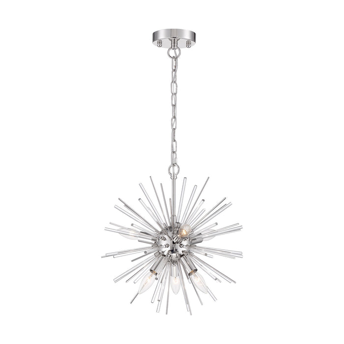 Myhouse Lighting Nuvo Lighting - 60-6991 - Six Light Chandelier - Cirrus - Polished Nickel