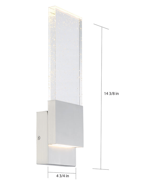 Myhouse Lighting Nuvo Lighting - 62-1503 - LED Wall Sconce - Ellusion - Polished Nickel