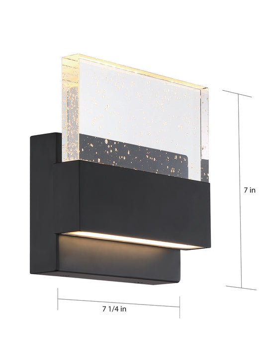 Myhouse Lighting Nuvo Lighting - 62-1512 - LED Wall Sconce - Ellusion - Matte Black